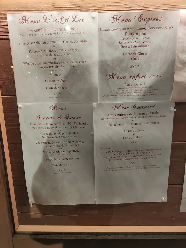 Menu_L'art Lie_Albertville_image_2