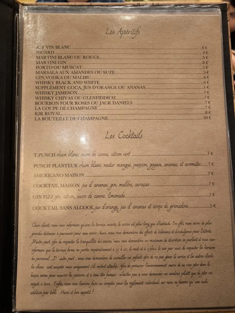 Menu_Le Tropical_Cambrai_image_1