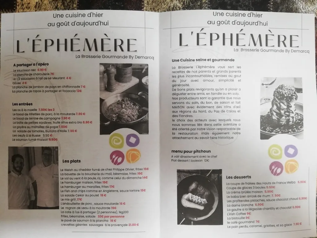 Menu_Maison Demarcq_Cambrai_immagine_1