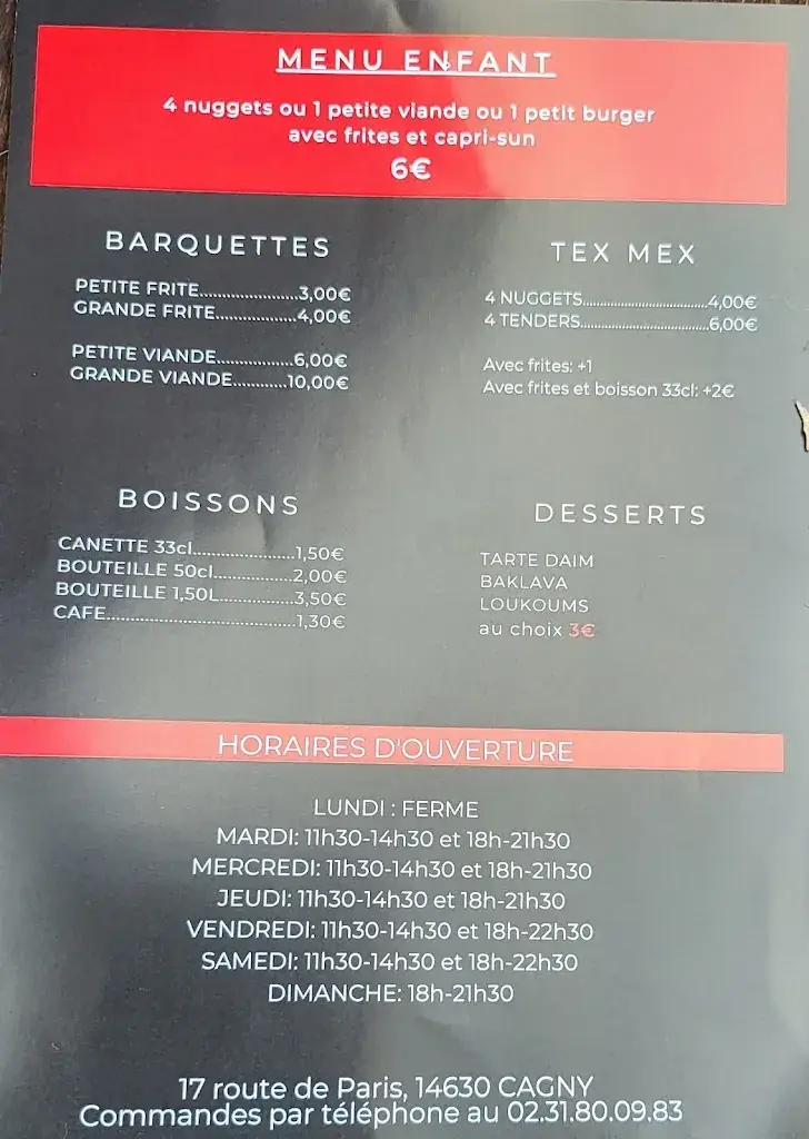 Menu_Le Petit Gourmand Kebab_Cagny_image_3