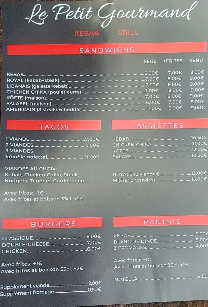 Menu_Le Petit Gourmand Kebab_Cagny_image_4