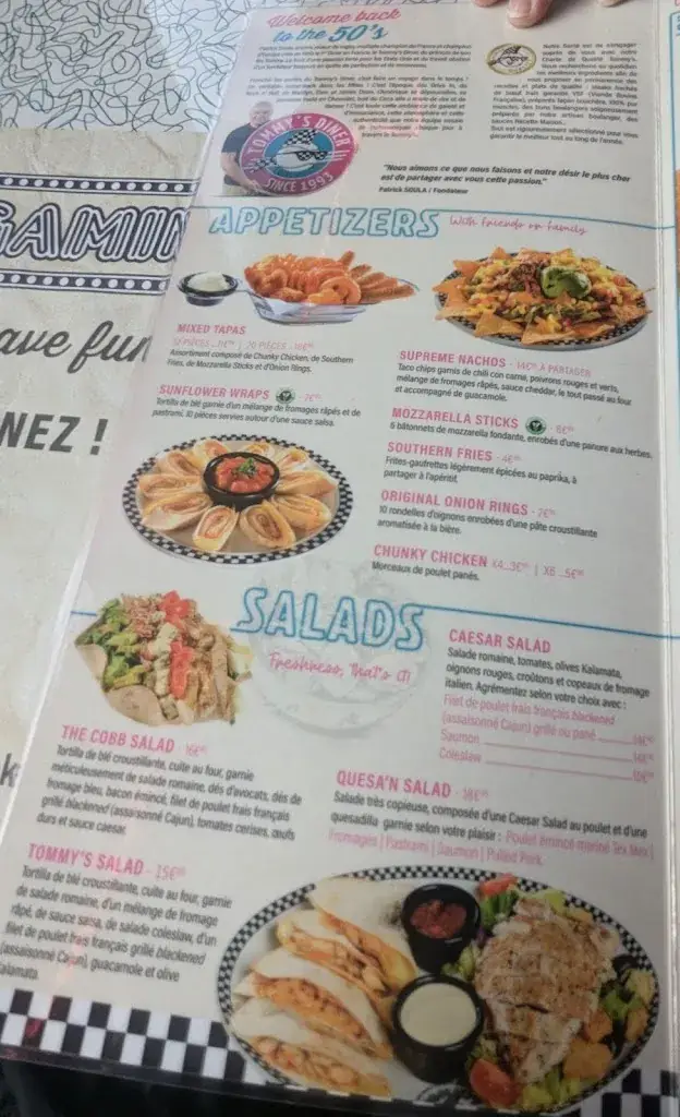Menu_Tommy's Diner_Mondeville_image_4