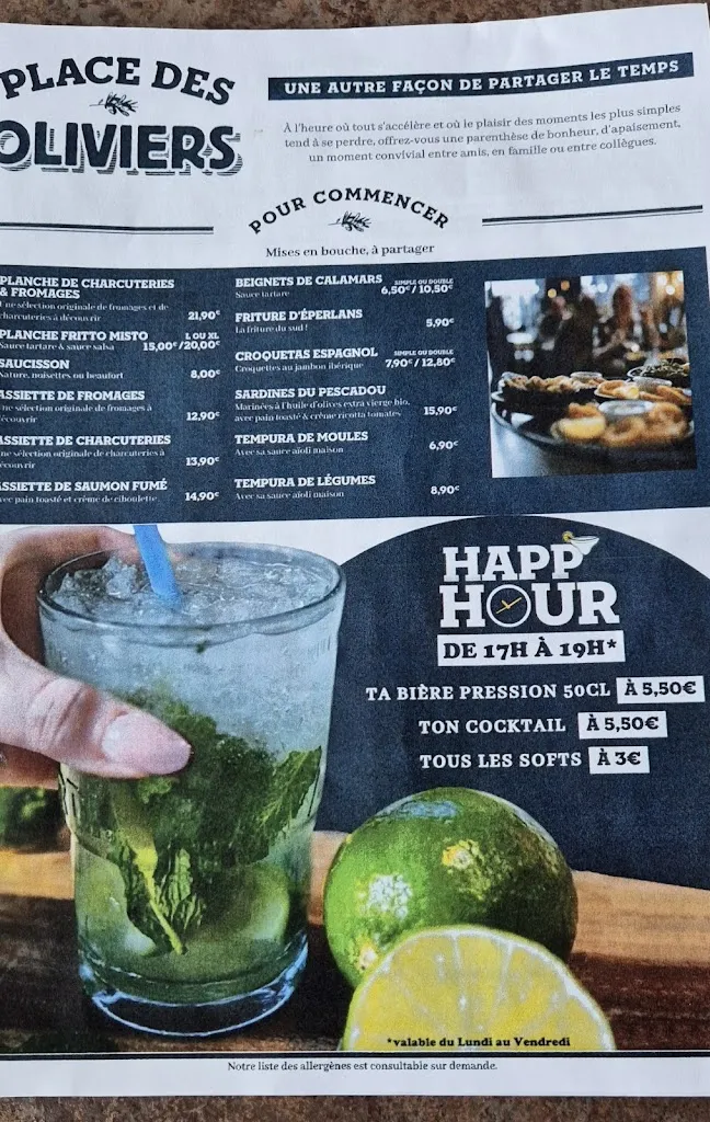 Menu_Place des Oliviers Caen-Mondeville_Mondeville_image_3