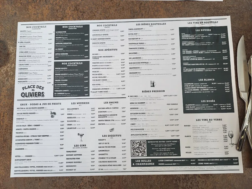 Menu_Place des Oliviers Caen-Mondeville_Mondeville_image_4