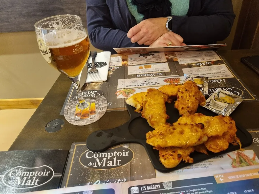 Menu_Restaurant Le Comptoir du Malt - Mondeville_Mondeville_image_5