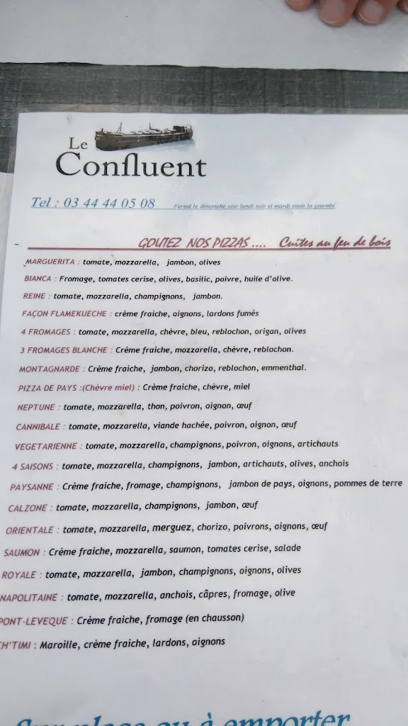 Menü_Le Confluent_Pont-l'Évêque_Bild_2