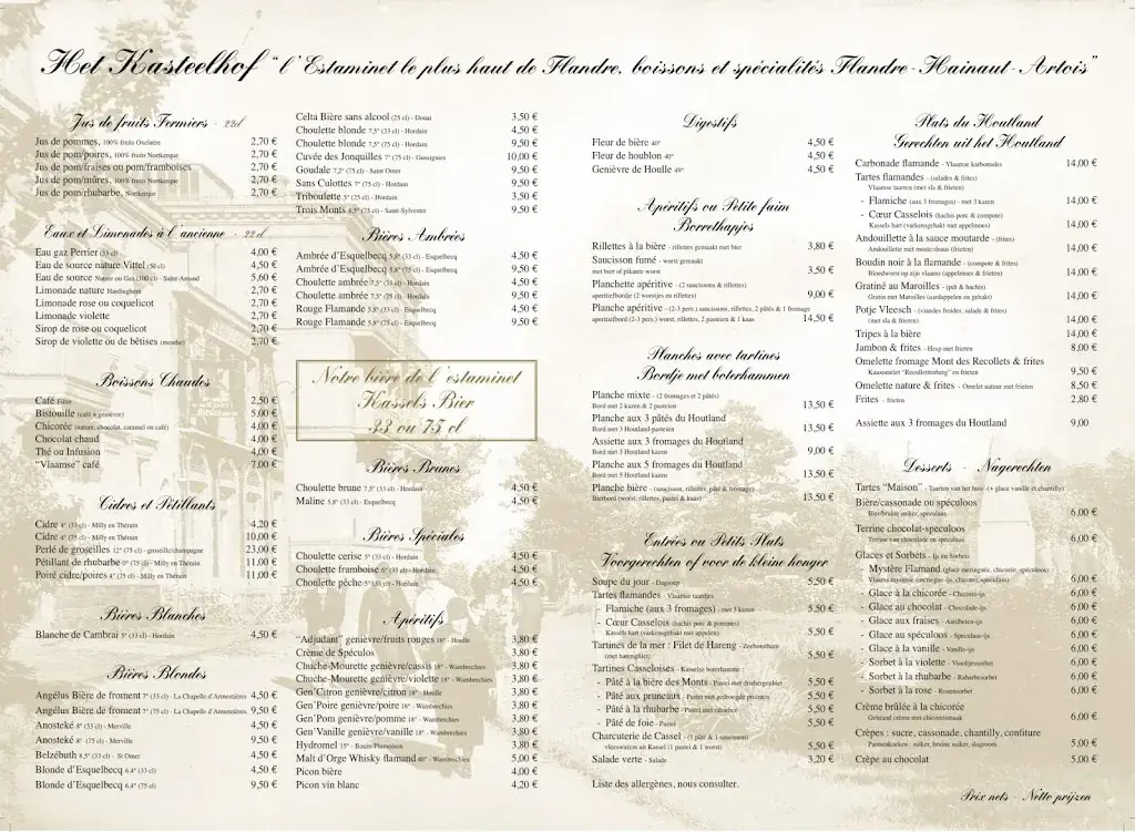 Menu_Estaminet Kasteelhof_Cassel_image_1