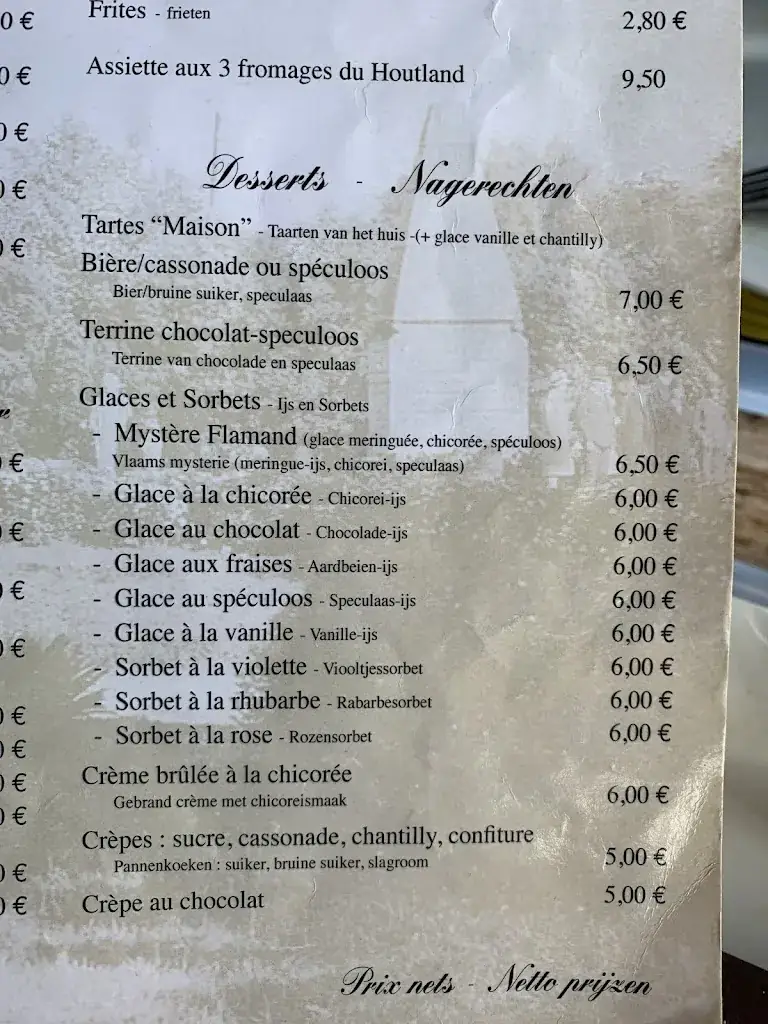 Menu_Estaminet Kasteelhof_Cassel_image_4