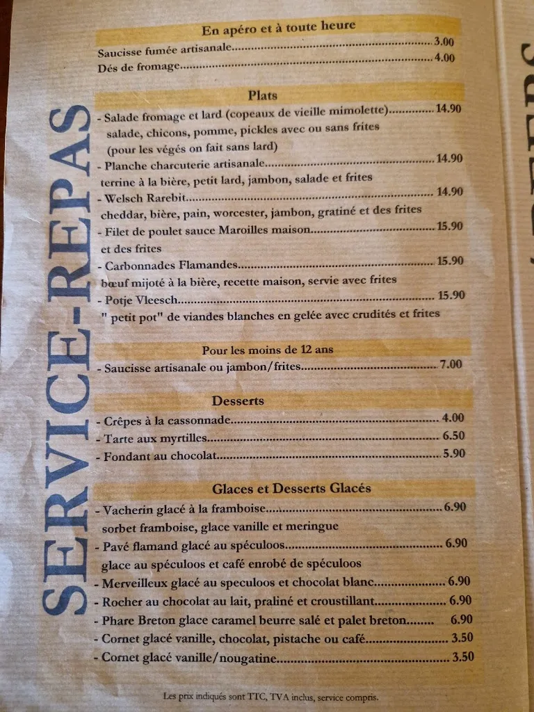 Menu_Estaminet Kerelshof II, La Fontaine_Cassel_immagine_2