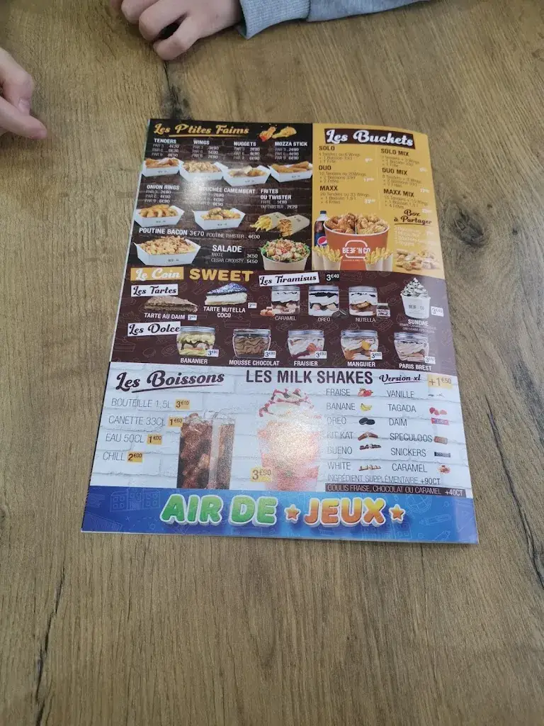 Menu_BEEF'N CO_Rantigny_image_1