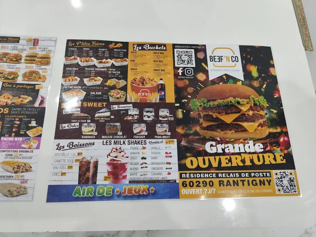 Menu_BEEF'N CO_Rantigny_image_3