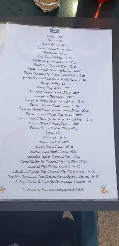 Menu_Crêperie La Quimper'Oise_Liancourt_image_1