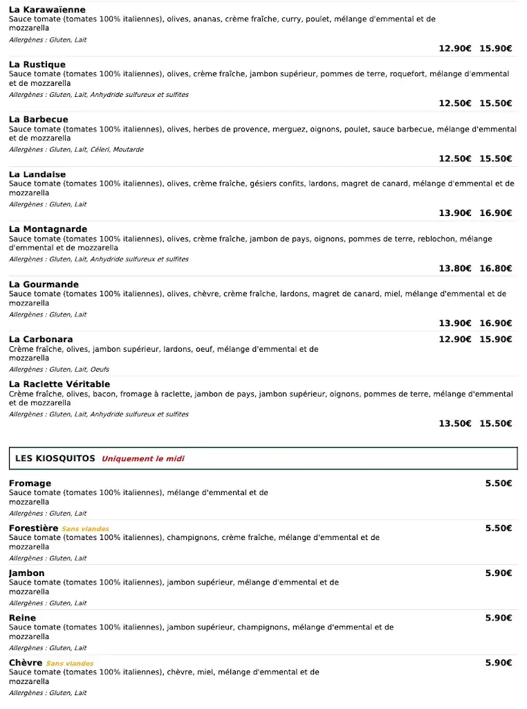 Menu_Le Kiosque à pizzas_Commentry_image_4