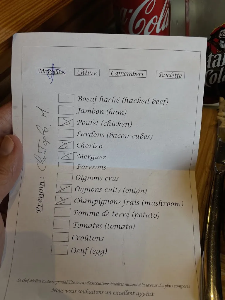 Menu_L'Atelier Gourmand_Calais_image_1