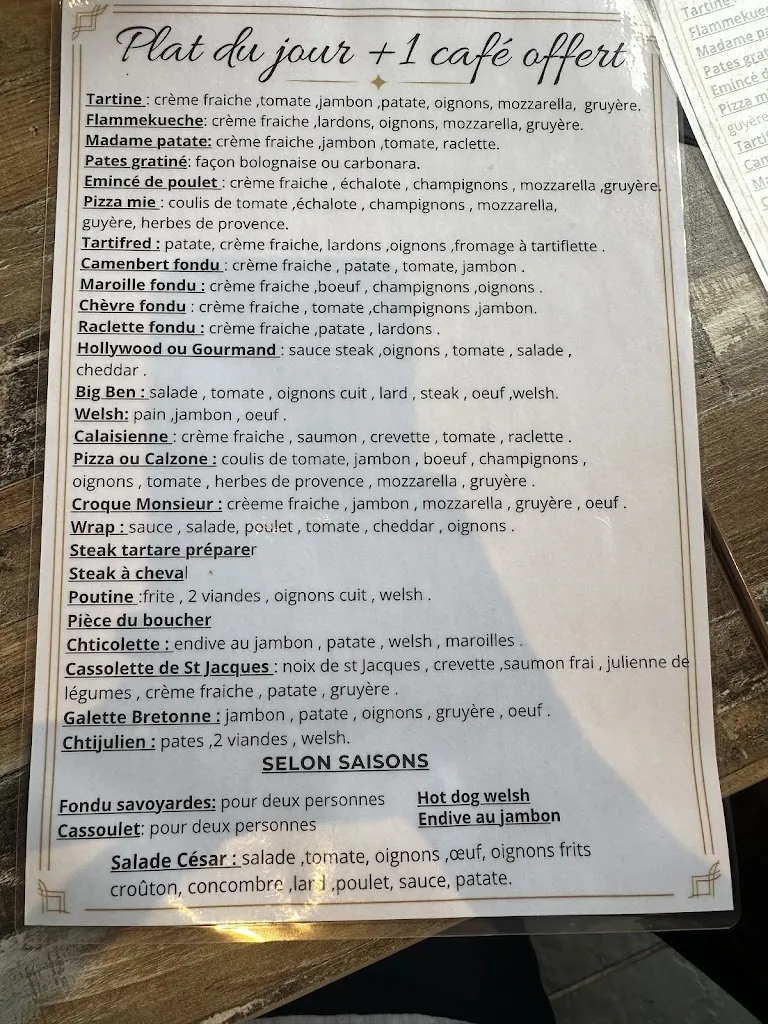 Menu_L'Atelier Gourmand_Calais_image_3