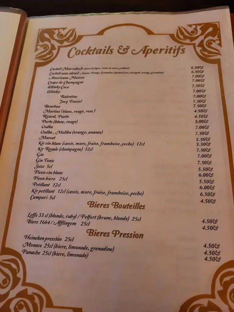 Menu_Le Marrakech_Calais_image_4