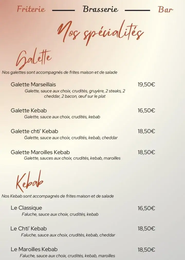Menu_Au Square Le Marseillais - Restaurant Calais_Calais_image_1