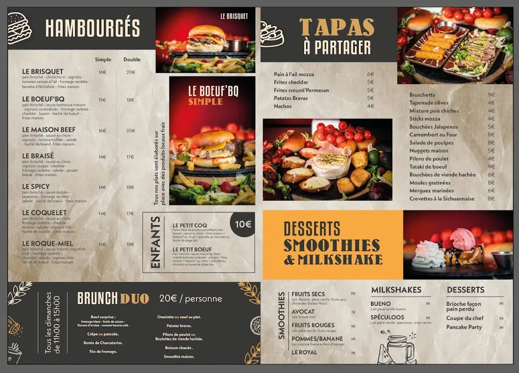 Menu_Maison Beef_Calais_image_1