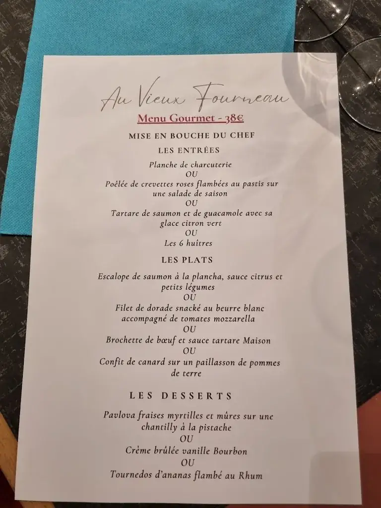 Menu_Au Vieux Fourneau_Calais_image_1