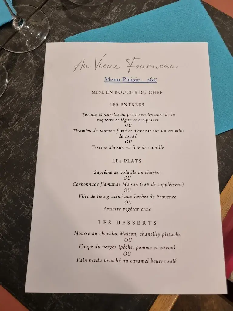 Menu_Au Vieux Fourneau_Calais_image_2