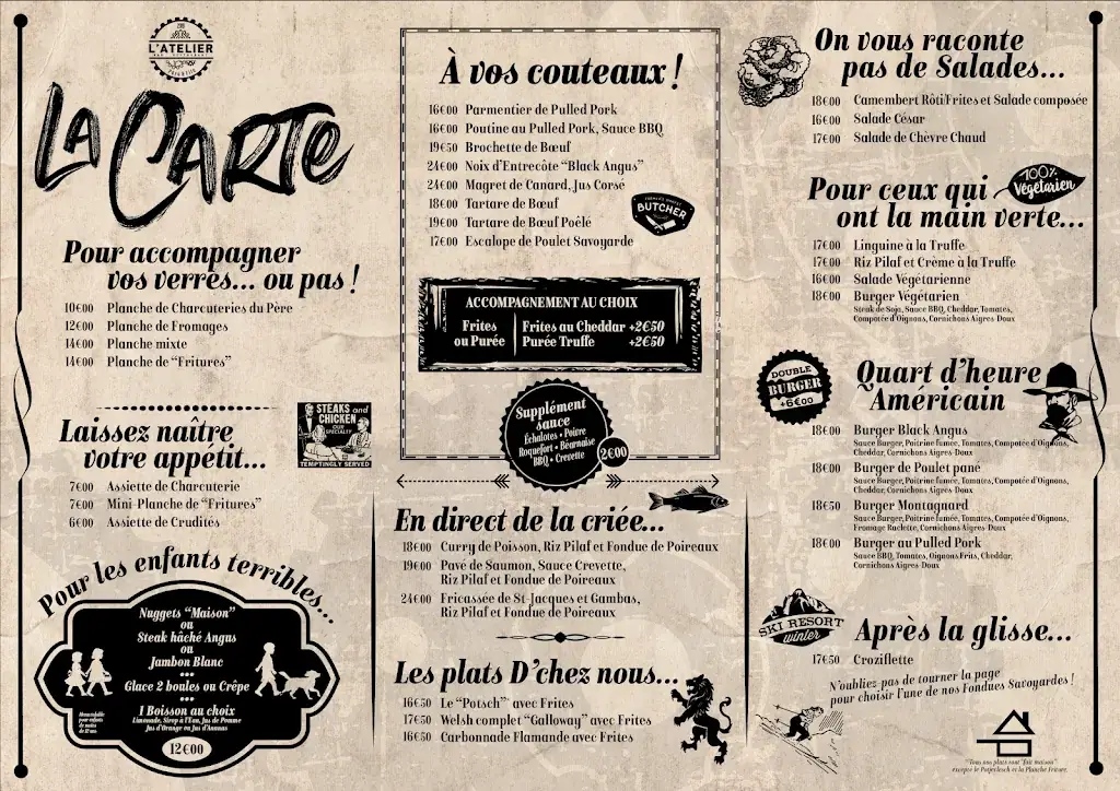 Menu_L’atelier, Père et fils - Calais_Calais_image_1