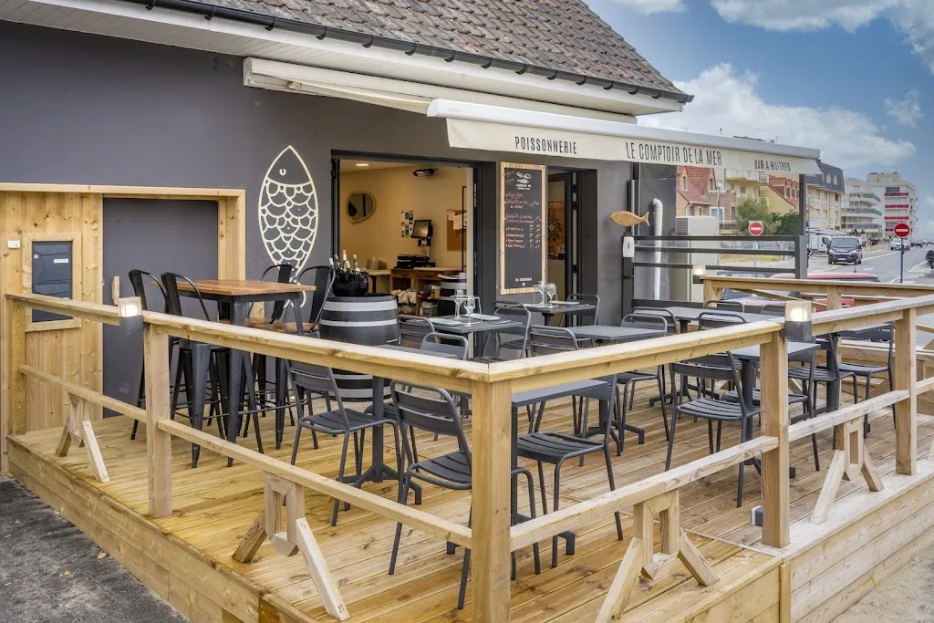 Le comptoir de la mer Restaurant in Camiers