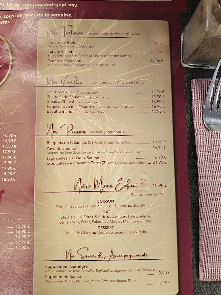 Menu_Brasserie La Paix_Camiers_image_3