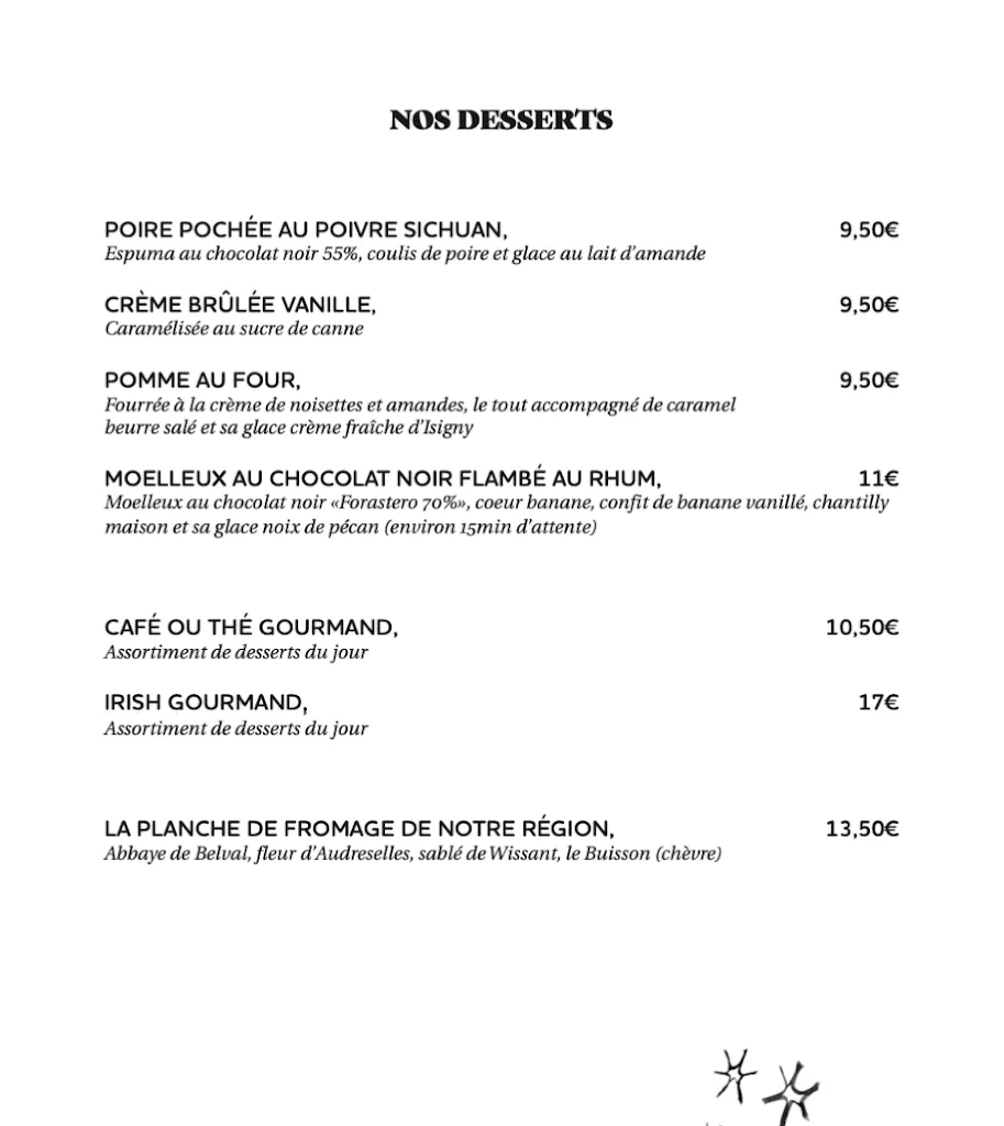 Menu_Restaurant La Base Nord_Touquet-Paris-Plage_imagen_2