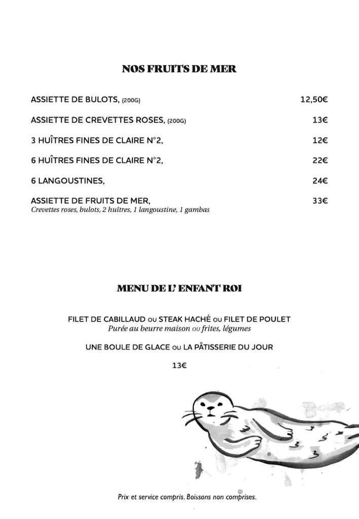 Menu_Restaurant La Base Nord_Touquet-Paris-Plage_imagen_4