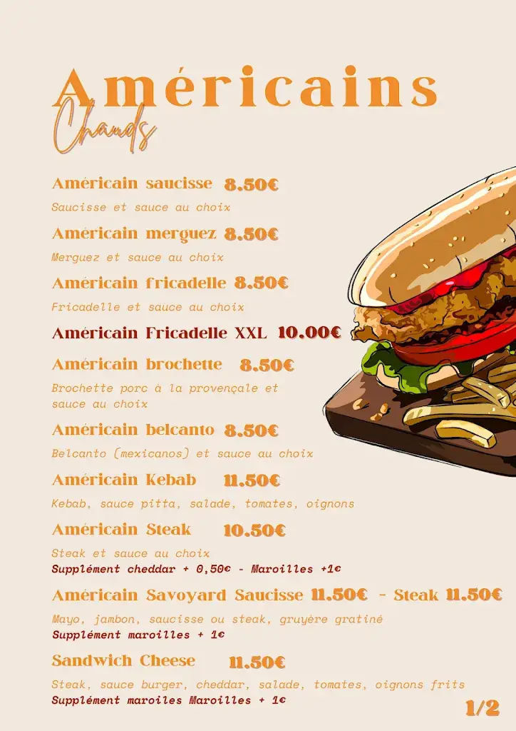 Menu_Friterie Sandy Coast_Camiers_image_2