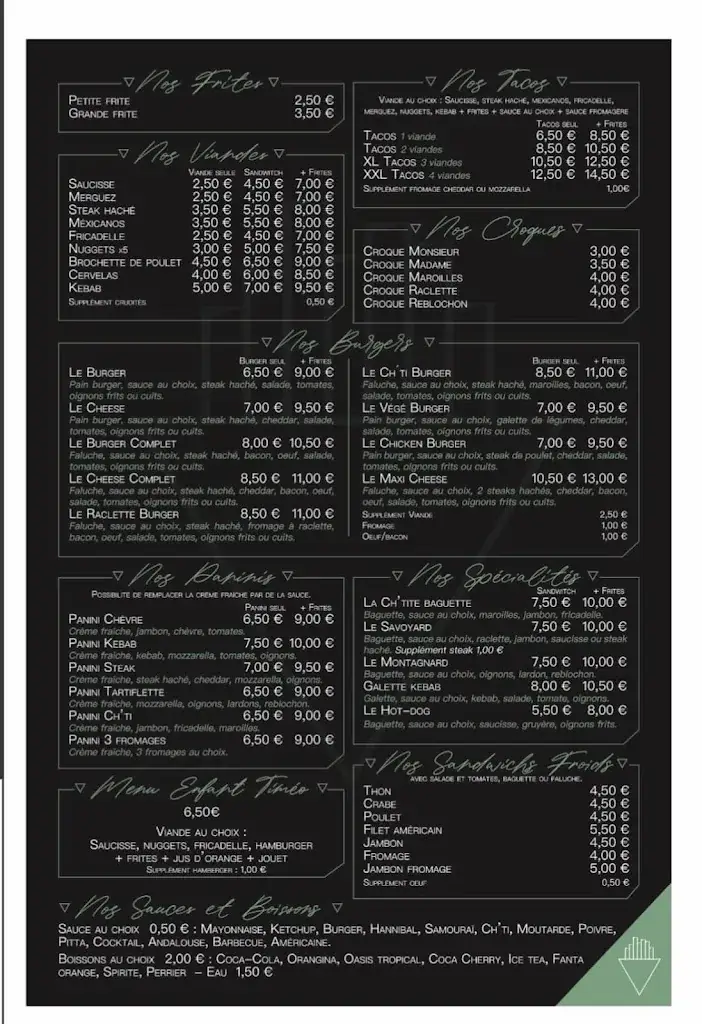 Menu_Friterie du Bosquet_Camiers_image_2