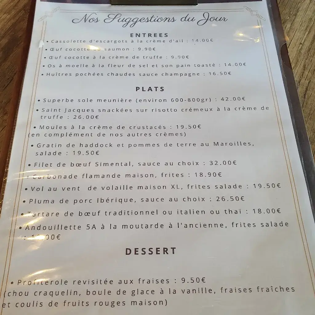 Menu_Restaurant l'Enduro Plage_Touquet-Paris-Plage_image_1