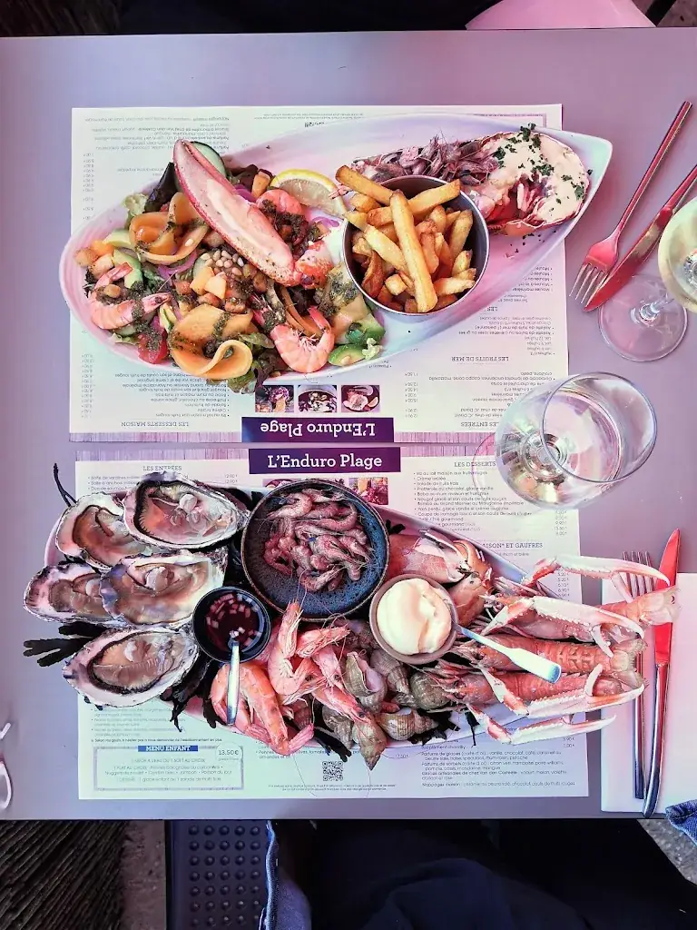 Menu_Restaurant l'Enduro Plage_Touquet-Paris-Plage_image_4