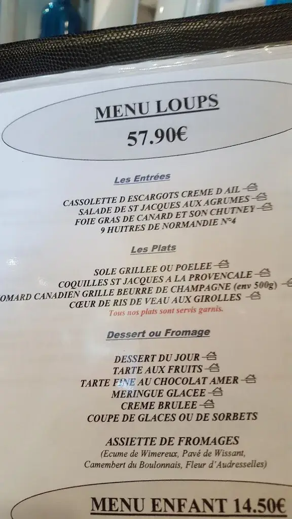 Menu_La Dune aux Loups_Touquet-Paris-Plage_image_2