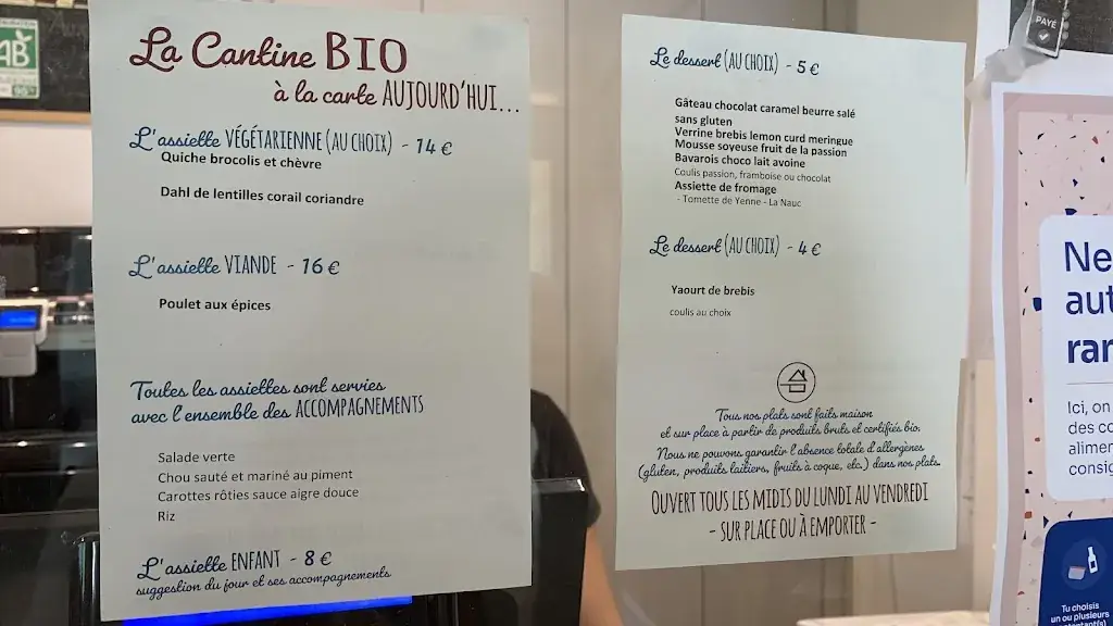 Menu_La Cantine bio Albertville_Albertville_image_1