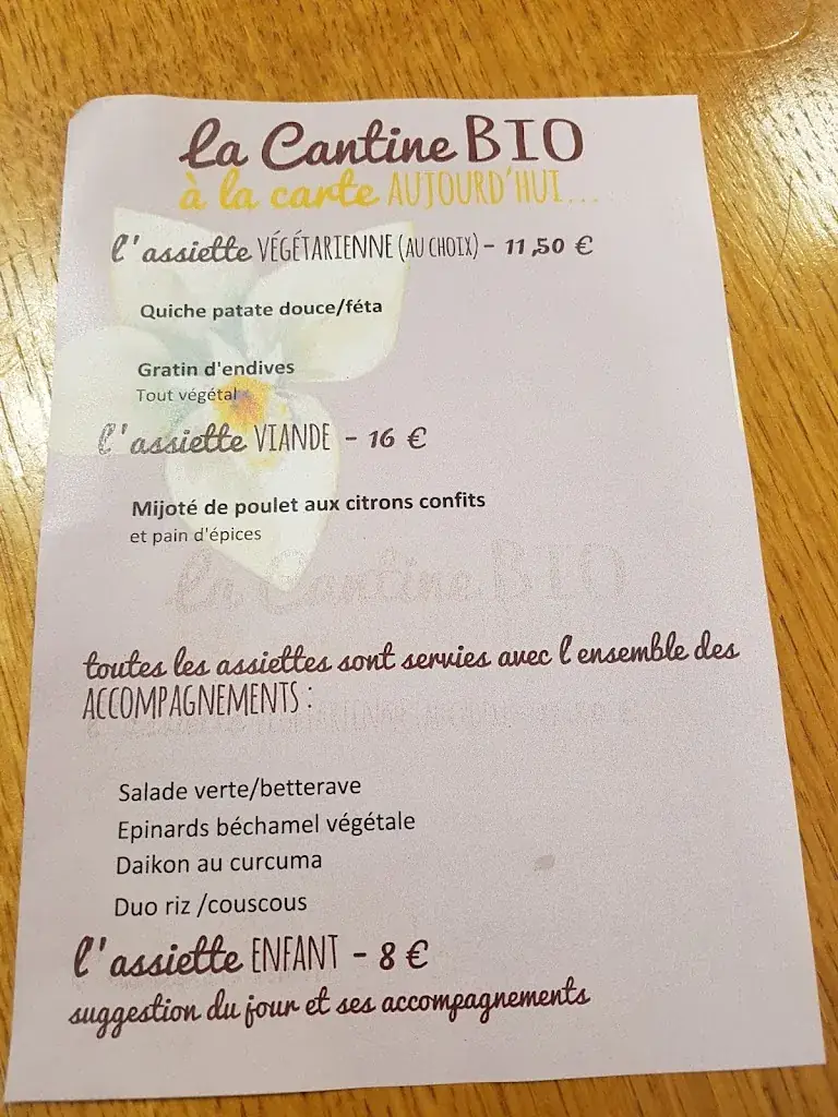 Menu_La Cantine bio Albertville_Albertville_image_3