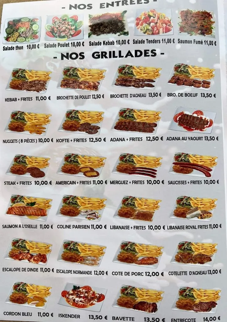 Menu_Chaulnes Restaurant Grill_Chaulnes_image_3