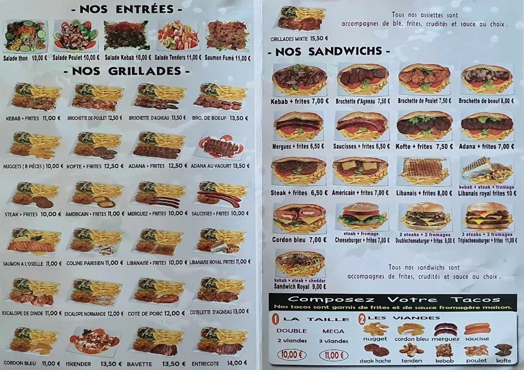 Menu_Kebab Grill İstanbul_Chaulnes_imagen_1