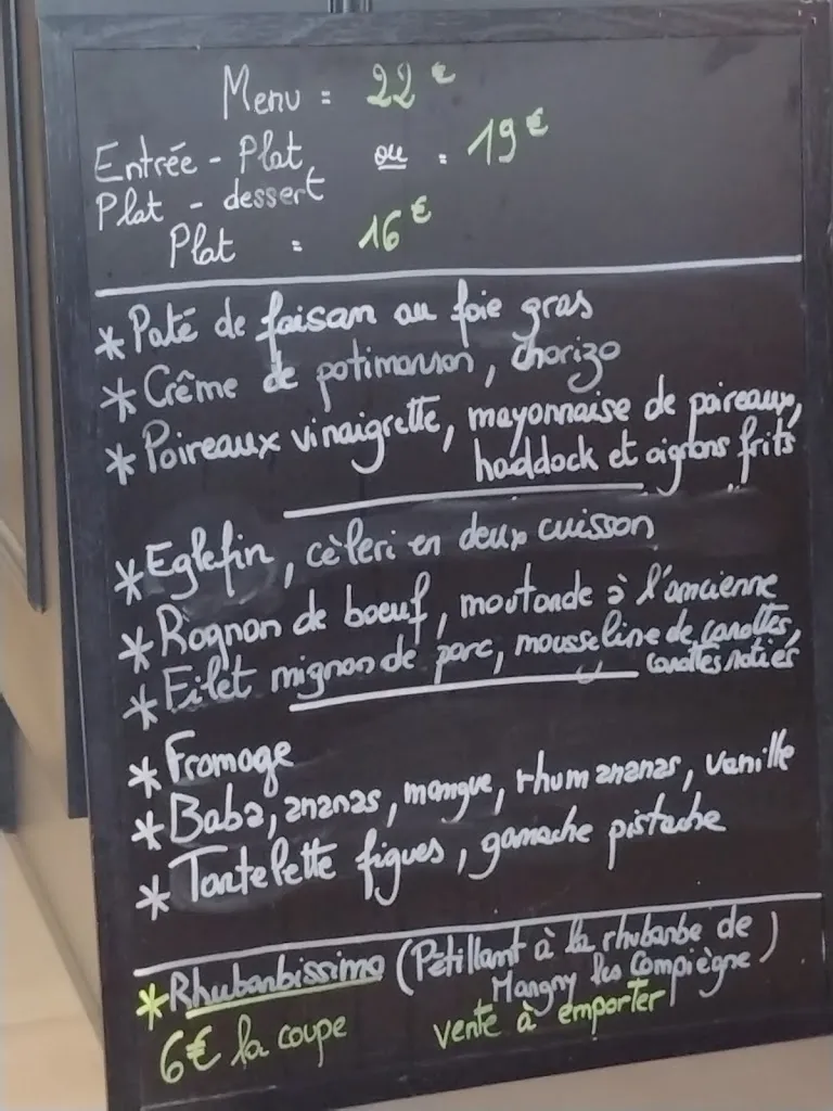 Menu_Le Village - Restaurant_Choisy-au-Bac_image_1