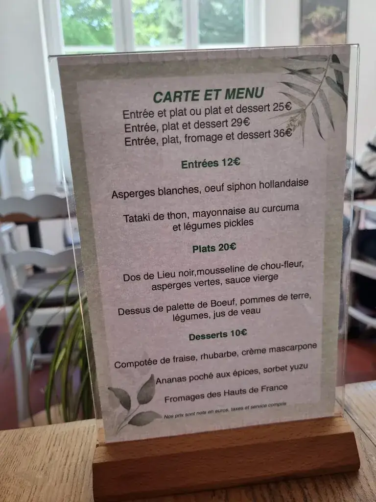 Menu_Auberge du Buissonnet_Choisy-au-Bac_image_1