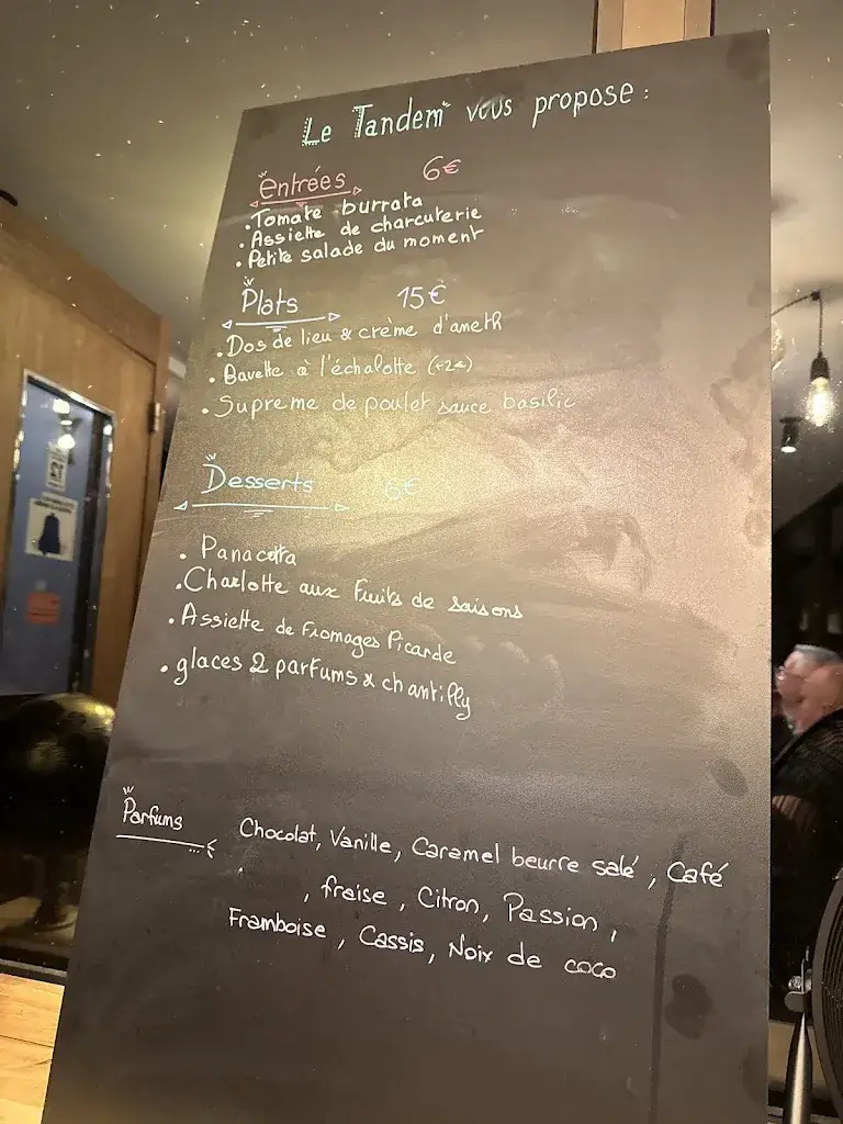 Menü_Le tandem - brasserie_Choisy-au-Bac_Bild_3