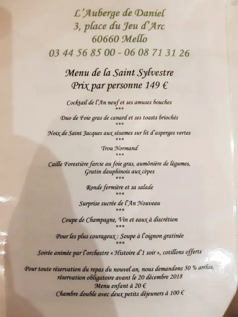 Menu_Auberge De Daniel_Mello_image_4