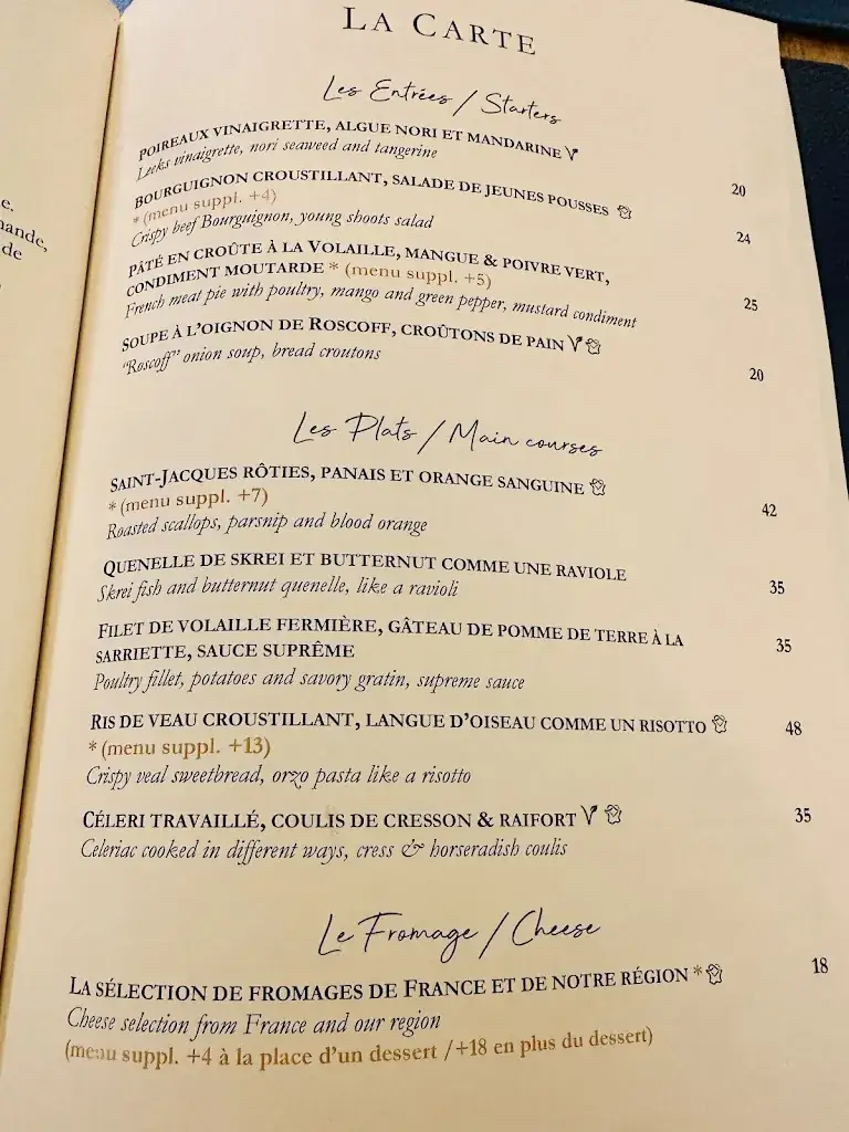 Menu_Le Jardin d'Hiver_Chantilly_image_1