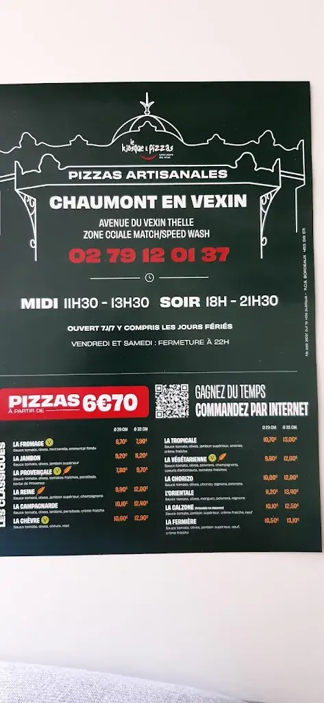 Menu_Le Kiosque à Pizza Chaumont en Vexin_Chaumont-en-Vexin_image_1