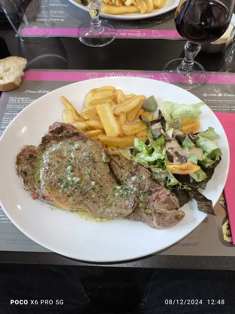 Menu_L’Ecrin des saveurs_Gisors_image_7