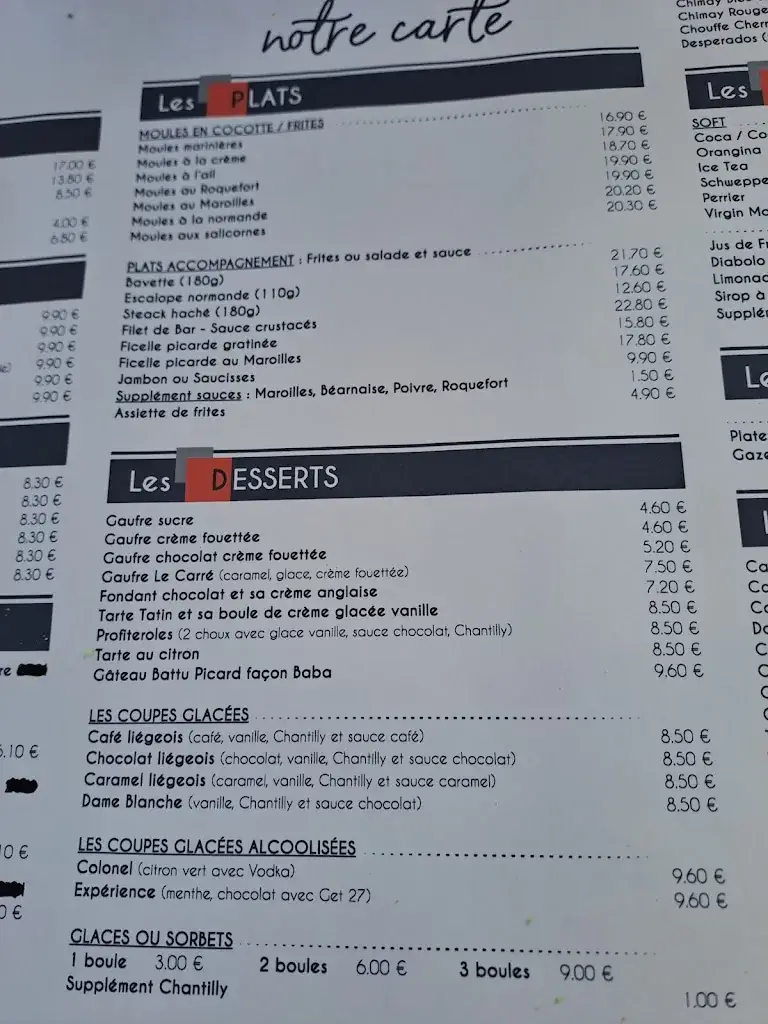 Menü_le carré cayeux sur mer , france 80410_Cayeux-sur-Mer_Bild_4