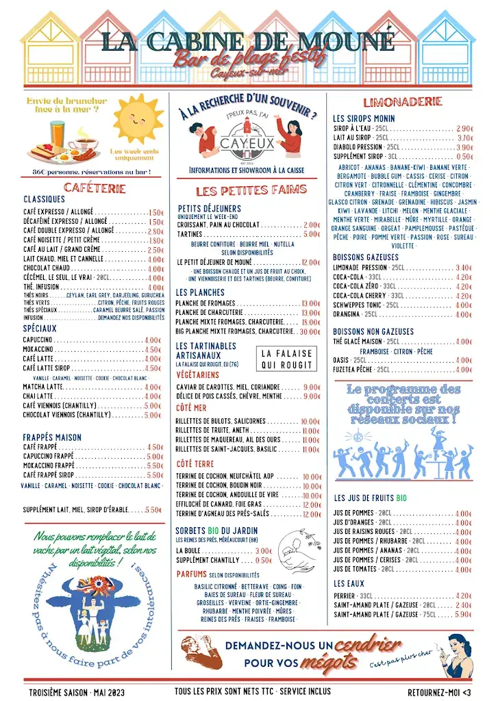 Menu_La cabine de Mouné_Cayeux-sur-Mer_image_2