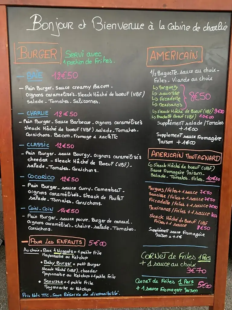 Menu_La cabine de charlie_Cayeux-sur-Mer_image_1