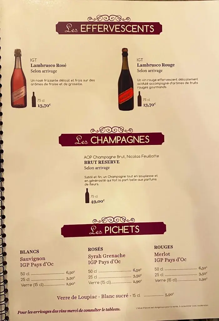 Menu_Restaurant Le Syracuse_Chauny_image_1