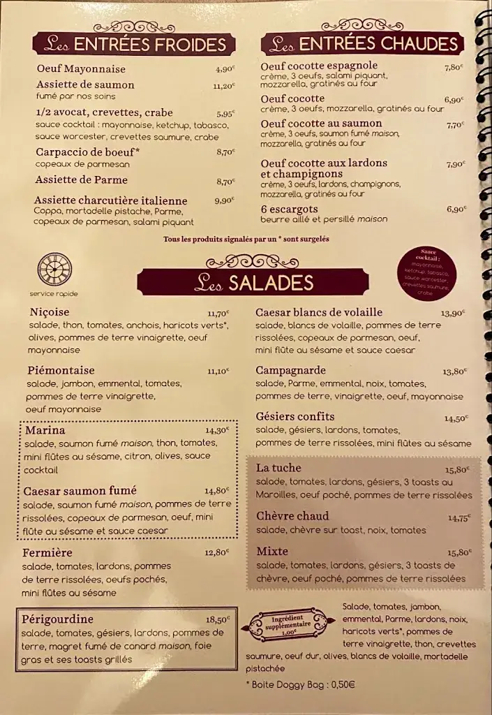 Menu_Restaurant Le Syracuse_Chauny_image_2